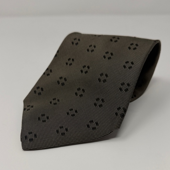 Dolce & Gabbana Men's 100% Silk Tie - Black